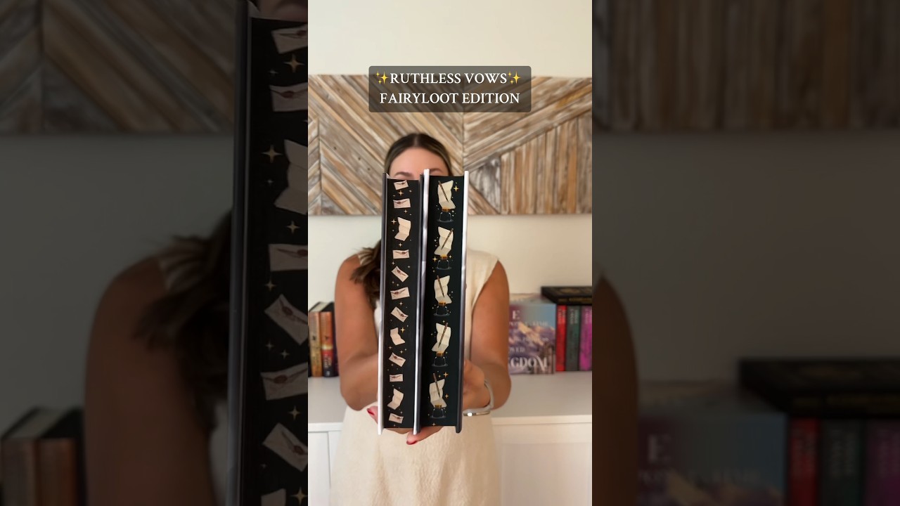Fairyloot special edition of Ruthless Vows💌🖤 #bookmail #booktube #bookhaul #booktok #fantasybooks