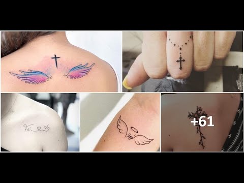 Mas de 65 Hermosos Tatuajes de Fe Cruces para Mujeres