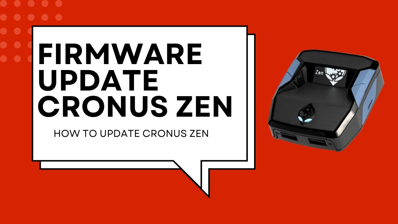How to Update Cronus Zen Firmware
