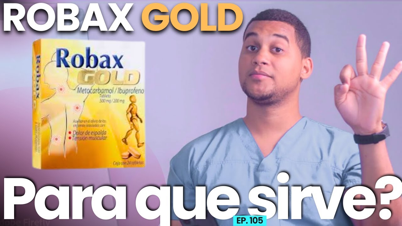 ROBAX GOLD PARA QUE SIRVE | 3 COSAS