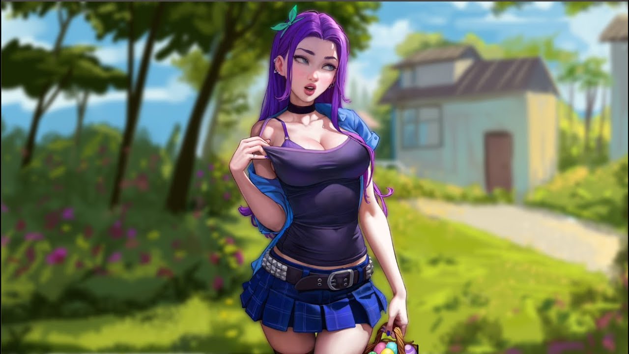 Stardew Valley: Easter Hunt With Abigail| Shy Aroma Sensei comic dub