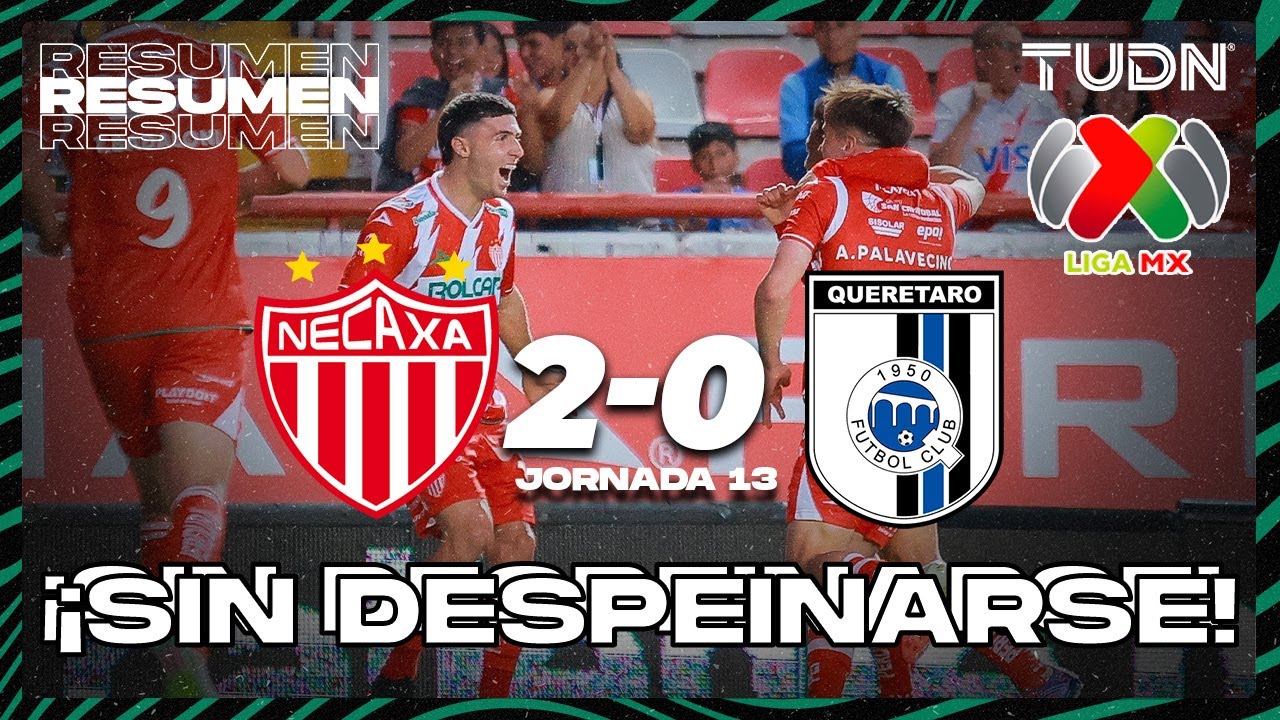 HIGHLIGHTS | Necaxa 2-0 Querétaro | Liga MX - Jornada 13 CL25 | TUDN
