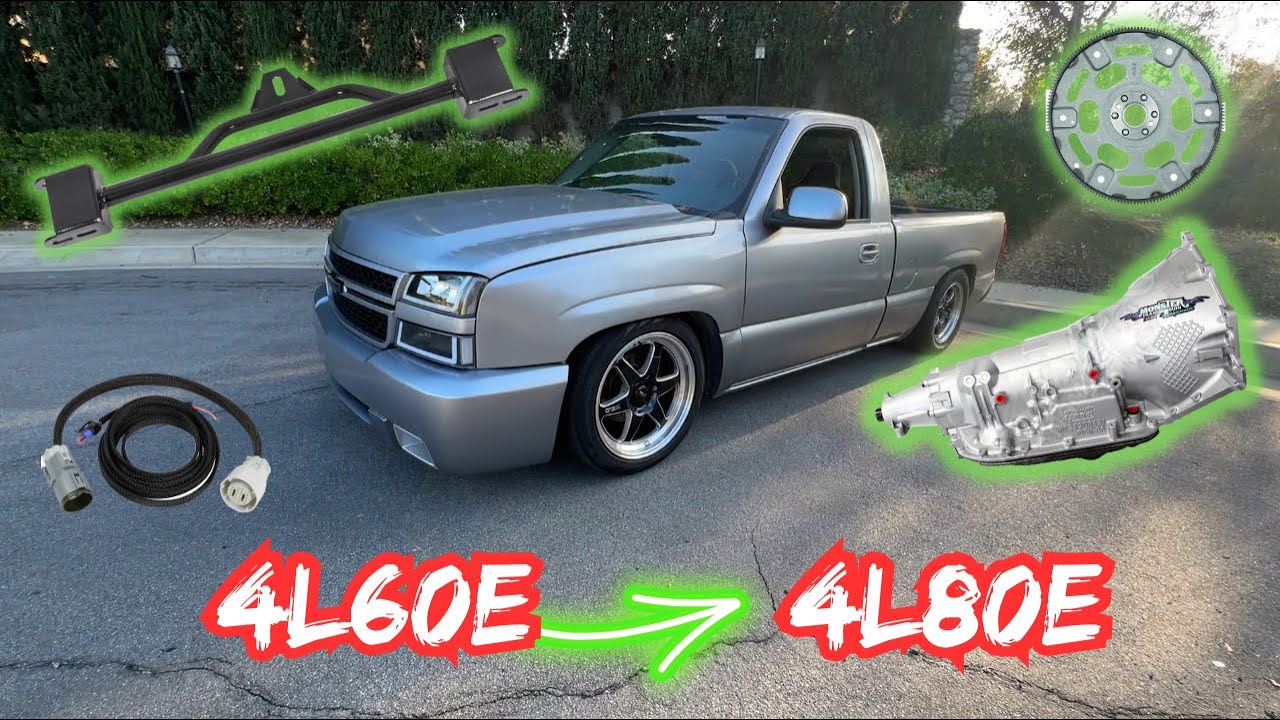 EVERYTHING YOU NEED TO SWAP A 4L60E TO A 4L80E!!!