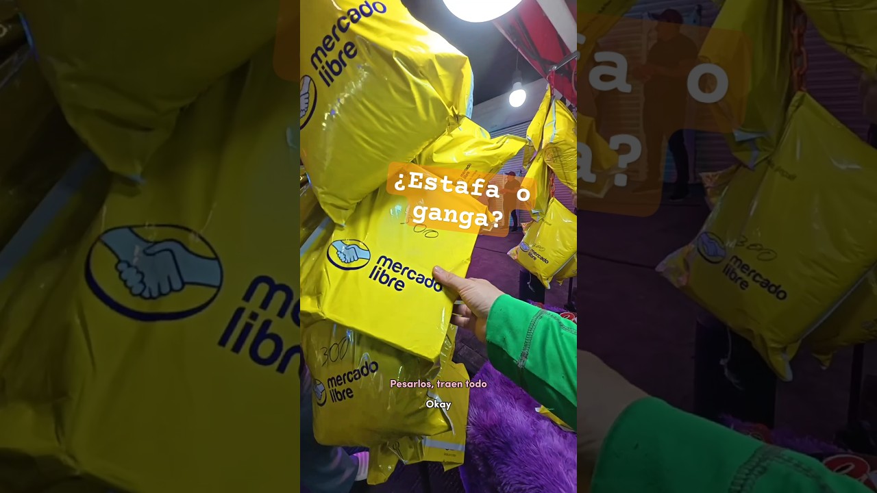 Paquetes de Mercado Libre... ¿En una feria? 🎡 📦 #jalisco #guadalajara #feria #gdl #ferias