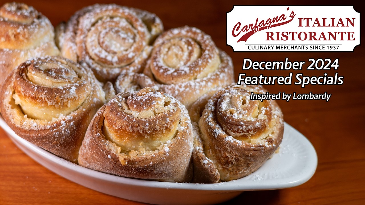 Discover Our New Lombardy-Inspired Featured Dishes at Carfagna's!