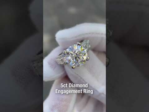 Lab Grown Diamond Engagement Rings Are So Affordable! 🤯 #shorts