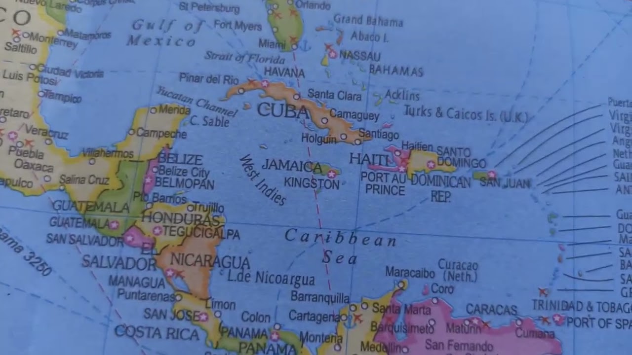 JAMAICA MAP