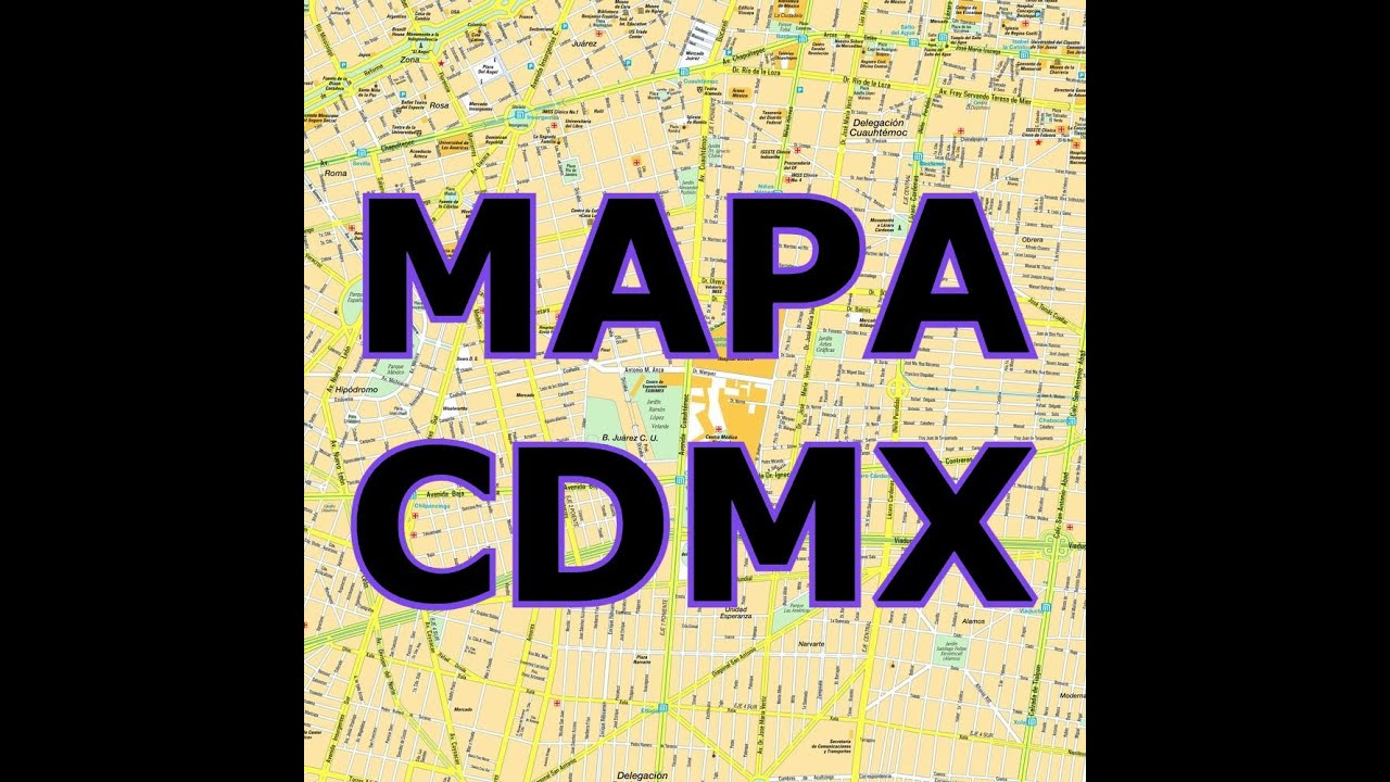 MAPA CDMX