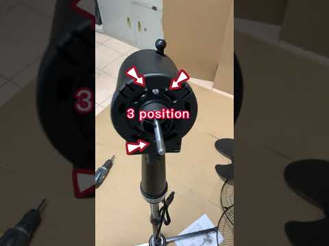Mainstays 16" Oscillating Stand Fan Assembly