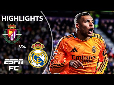 MBAPPE HAT TRICK 🎩 Real Valladolid vs. Real Madrid | LALIGA Highlights | ESPN FC