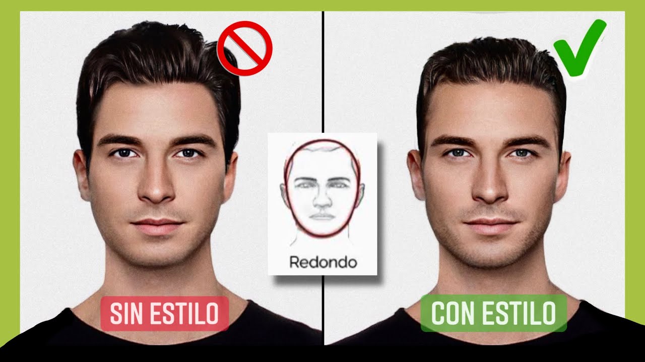 Cortes de Cabello para ROSTRO REDONDO 2022 -2023 | Estilo Rey