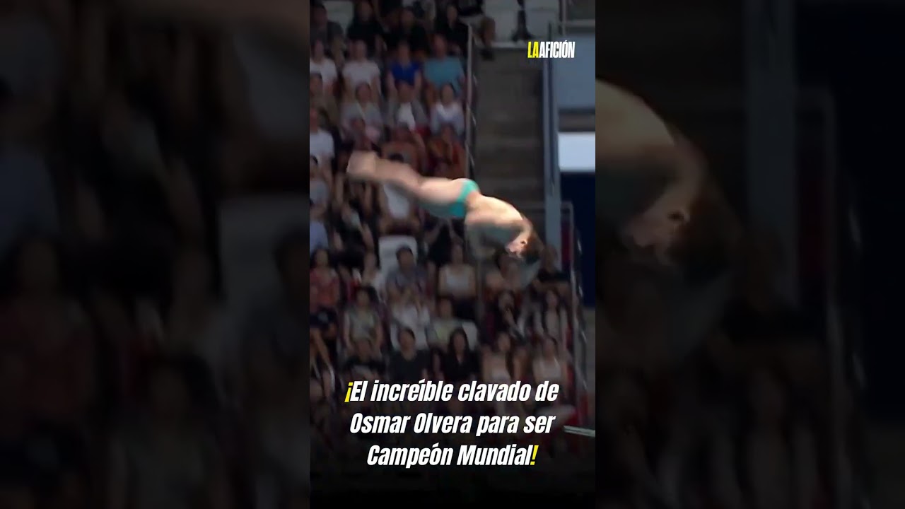 🇲🇽🔥 ¡DE DIEZ PERFECTO! 🔥🇲🇽 El increíble clavado de Osmar Olvera #laafición