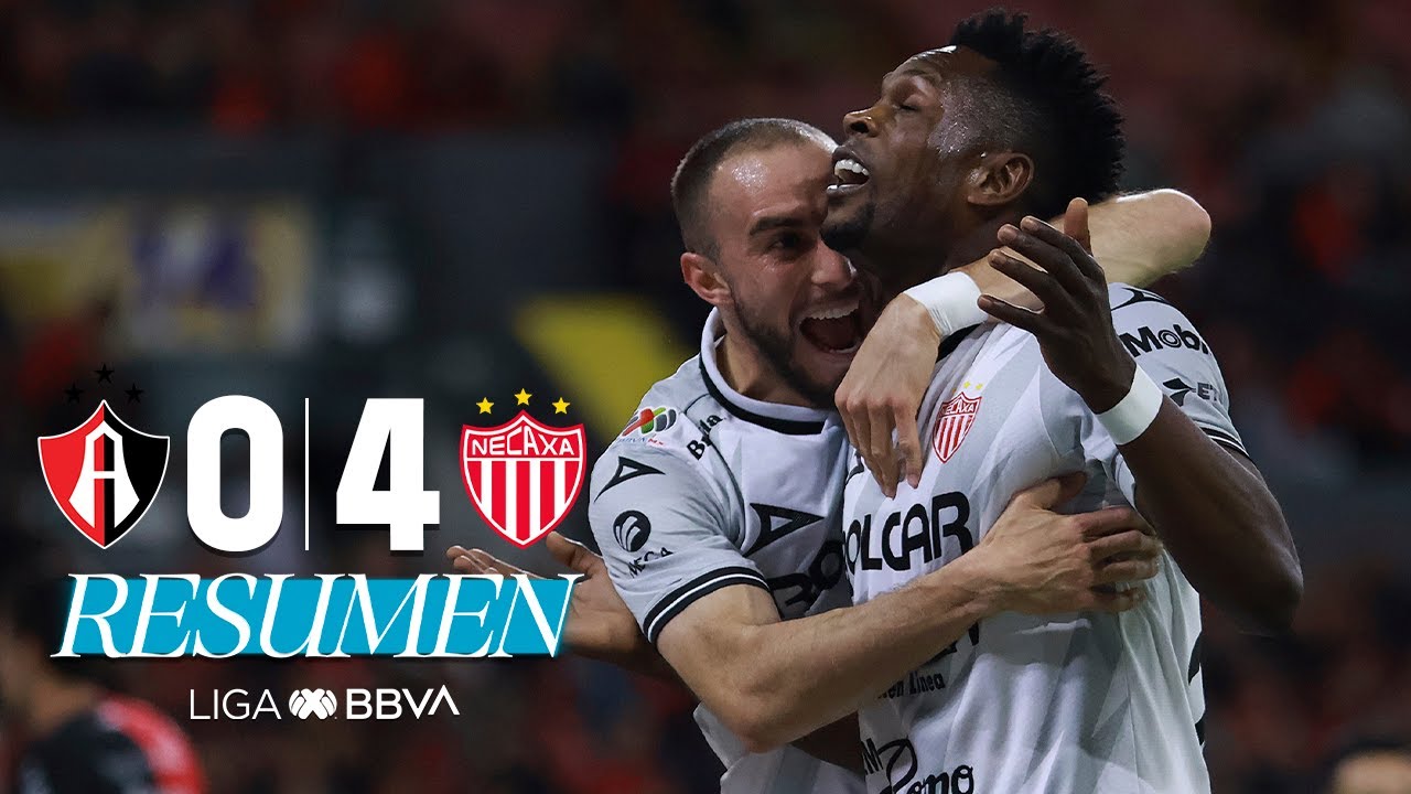 ATLAS 0-4 NECAXA J9 | Electrizante goleada de los Rayos | Clausura 2025