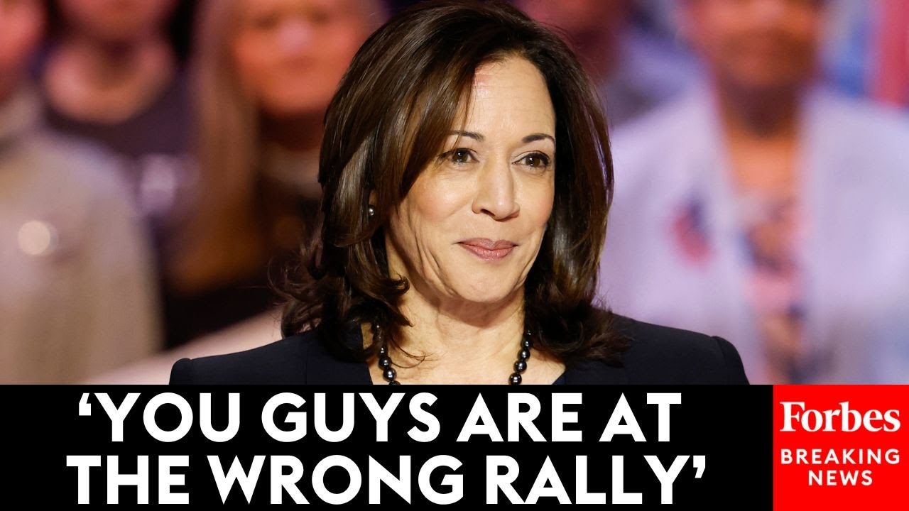 JUST IN: Kamala Harris Fires Back At Protesters At Rally In Wisconsin