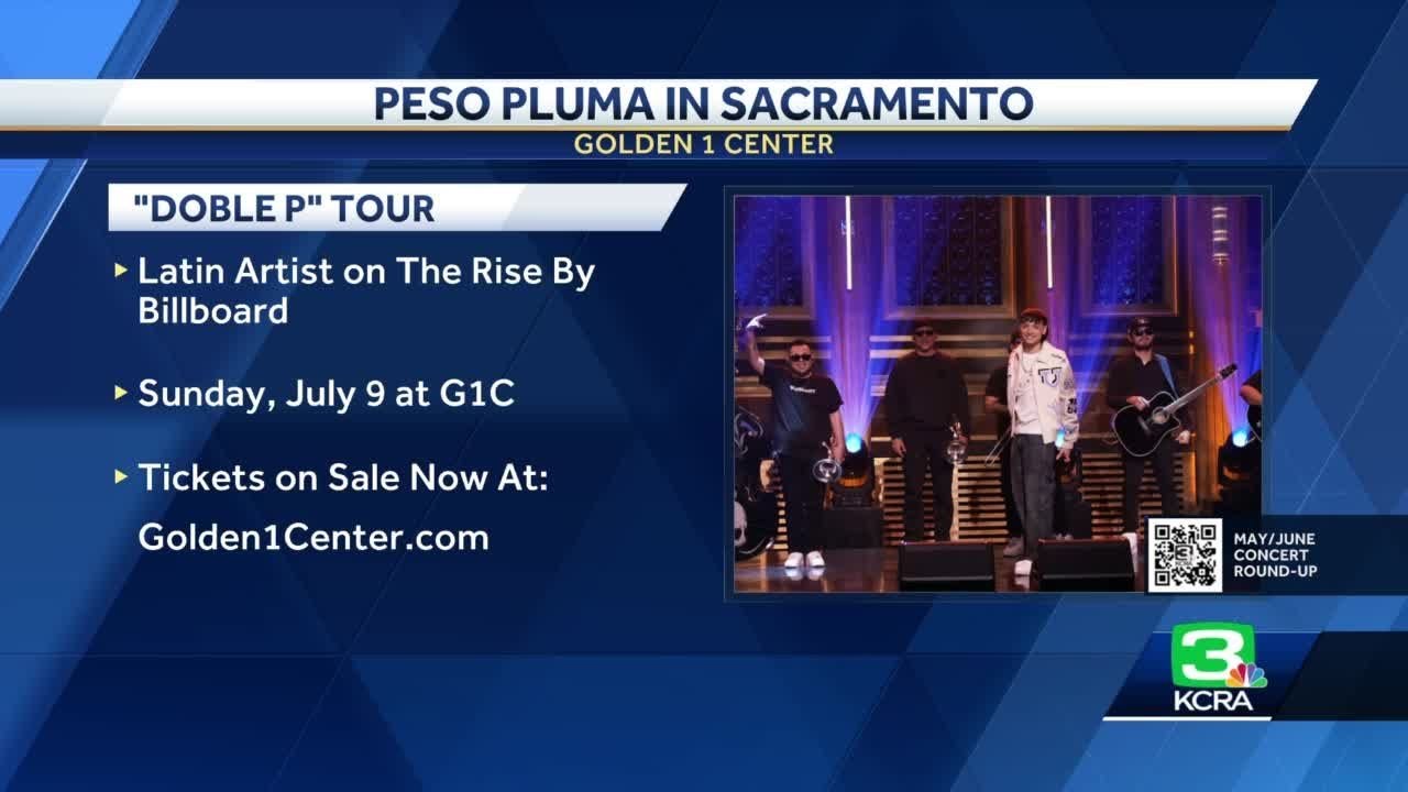 Peso Pluma tickets go on sale for Sacramento concert
