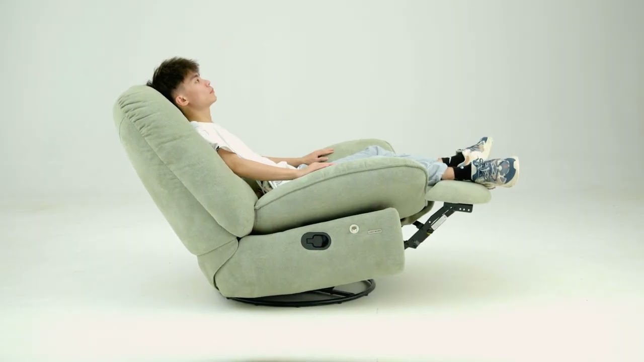 LINSY Panacea Swivel Rocking Recliner Chair G085-A/B Installation Guide/Assembly Video