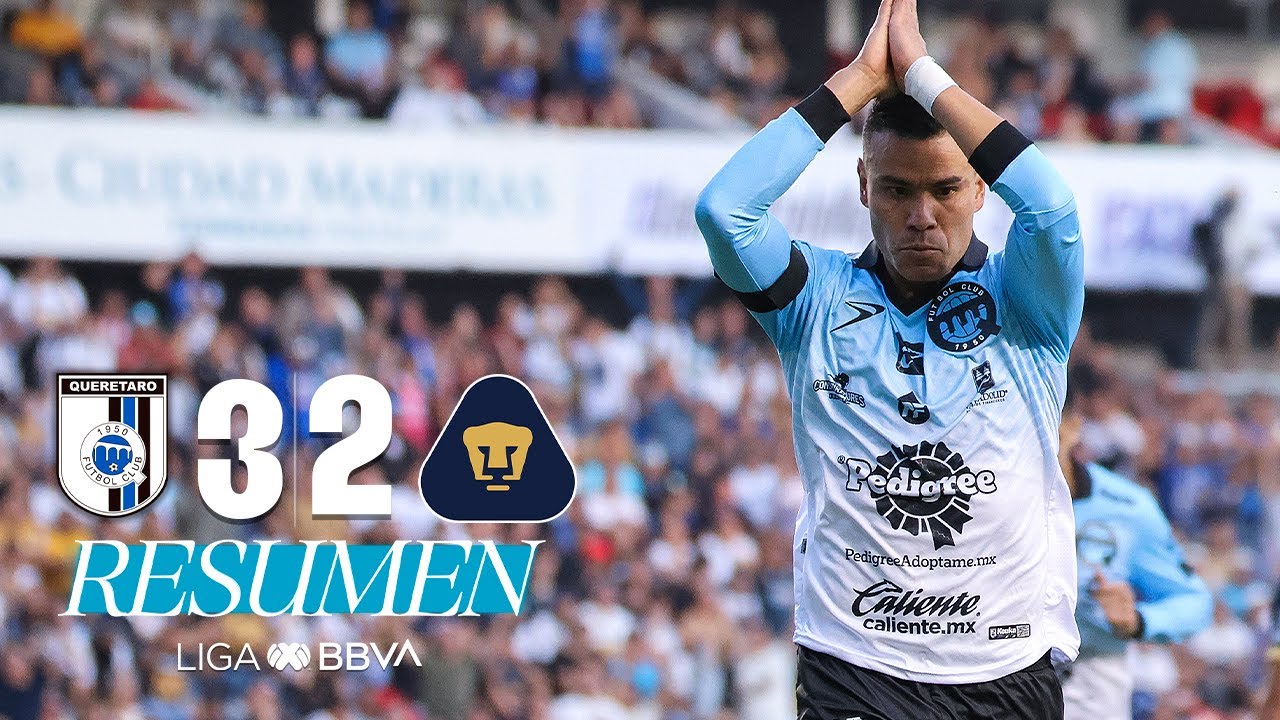 QUERÉTARO 3-2 PUMAS J2 | Poderosa remontada de los Gallos | Clausura 2025
