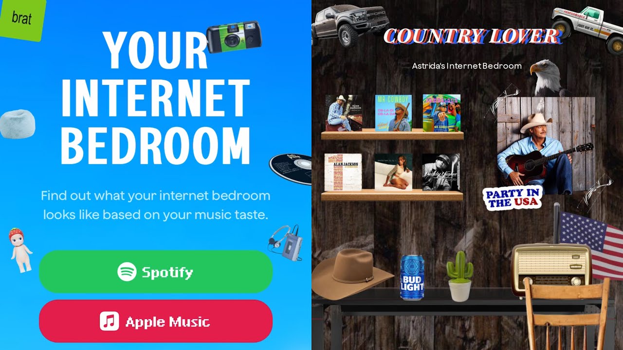 How to get your internet bedroom | how to your Spotify bedroom | how to get your Apple Music bedroom