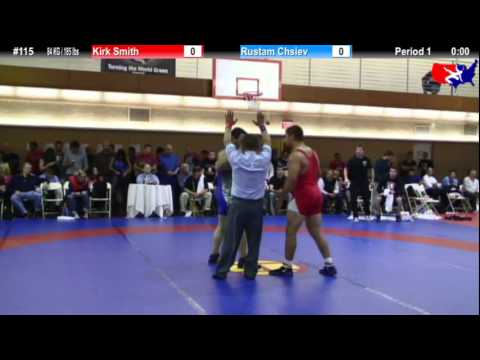 NYAC FS 84 KG / 185 lbs: Kirk Smith vs. Rustam Chsiev
