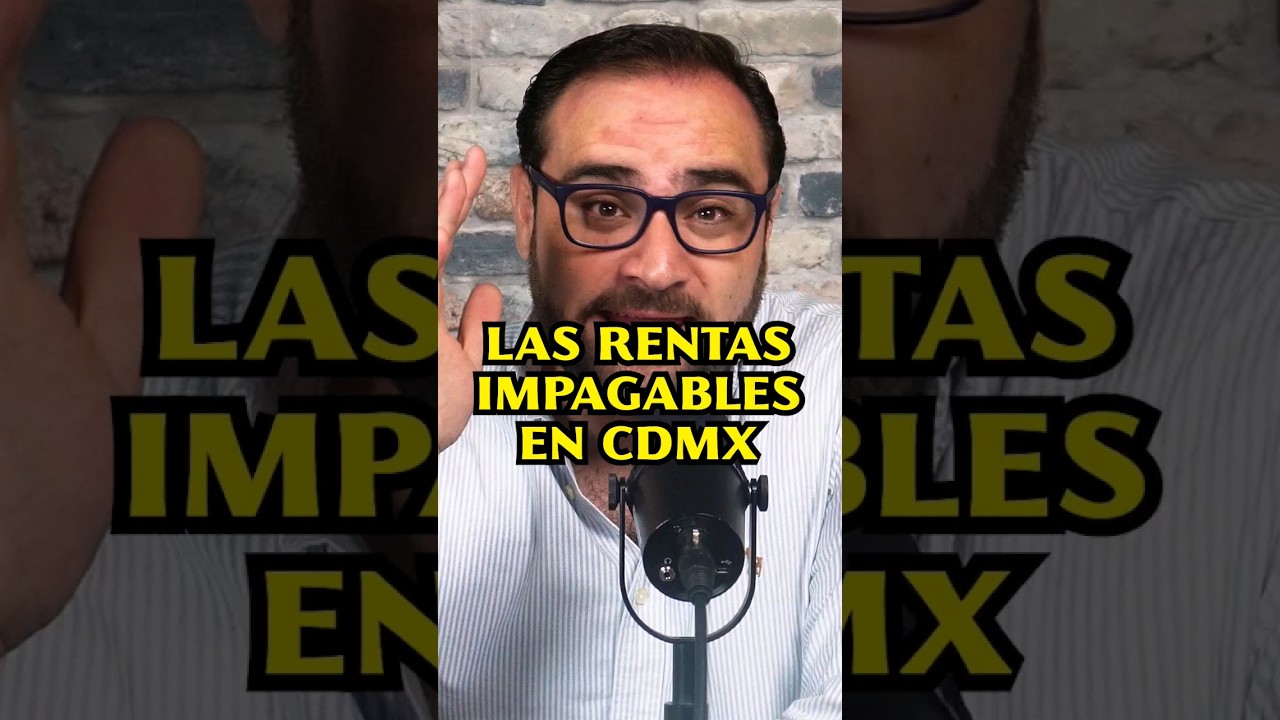 Las rentas IMPAGABLES de CDMX #gentrificacion #rentas #educacionfinaciera #luisminegocios