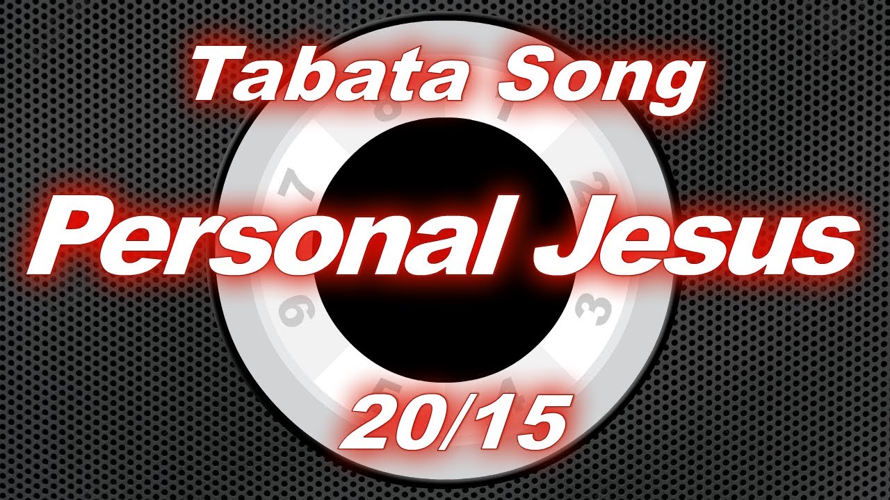 Tabata Song - Personal Jesus HQ Audio / 20-15 Split | Workout timer: 8 Rounds With Vocal Cues