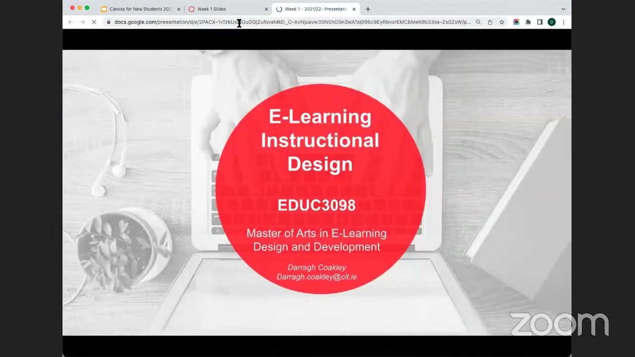 TEL - Online Training: Canvas for Students 2022/23
