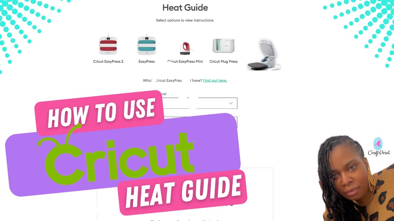 How to use the Cricut Heat Guide