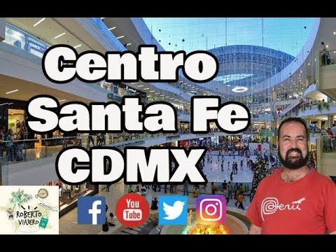 Este es el Mall más grande de latinoamérica | Centro Santa Fe 🇲🇽 en CDMX 1/2