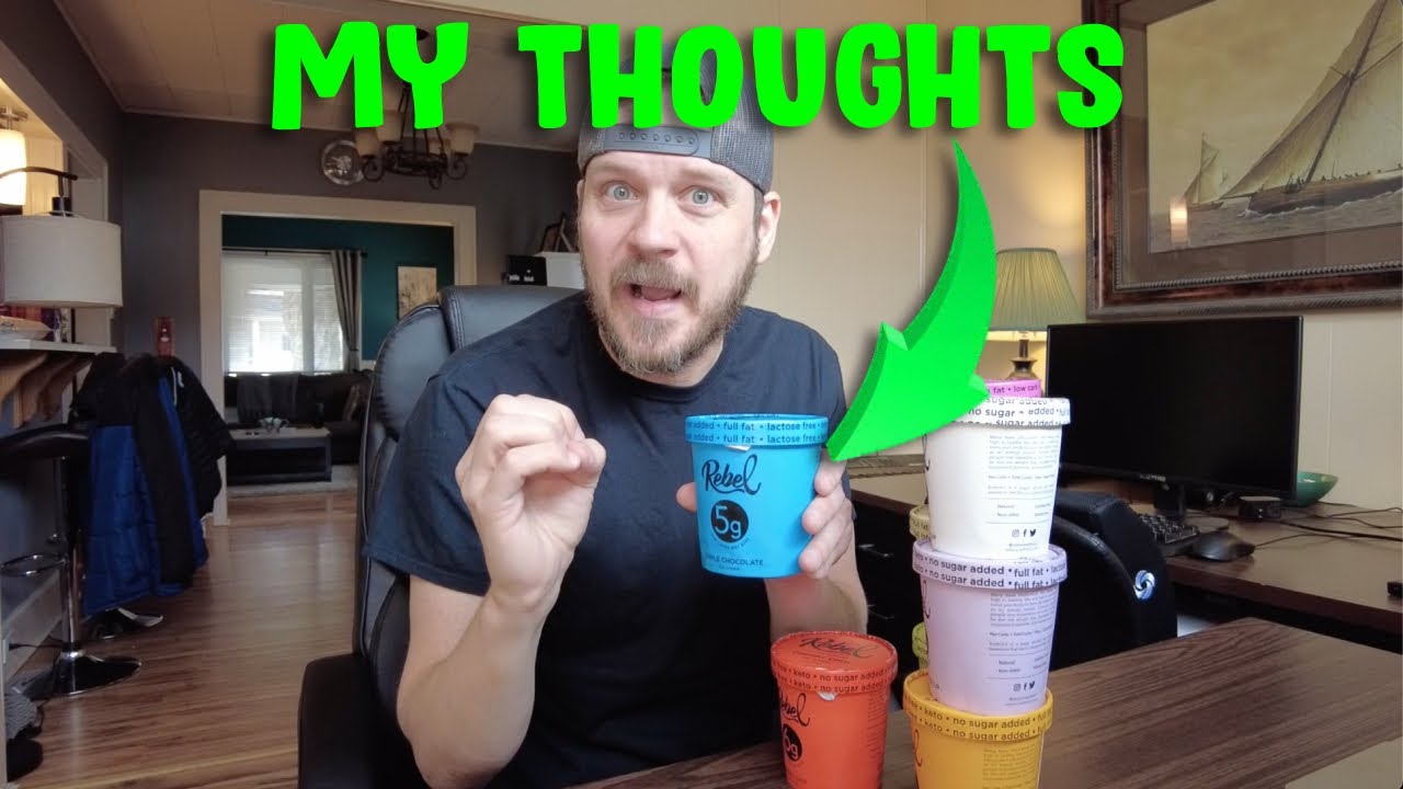 Rebel Ice Cream - Low Carb, Keto Ice Cream Review