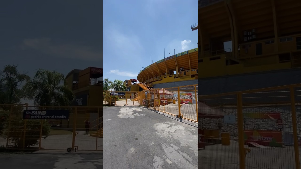 Conocí el estadio universitario de Tigres de UANL// #tigresoficial #sannicolasdelosgarza #estadios