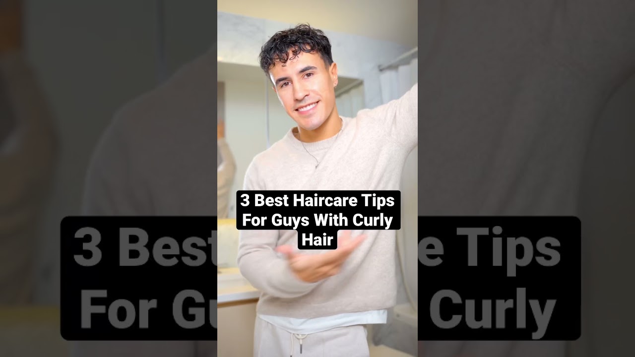 Best Haircare Tips For Guys With Curly Hair!