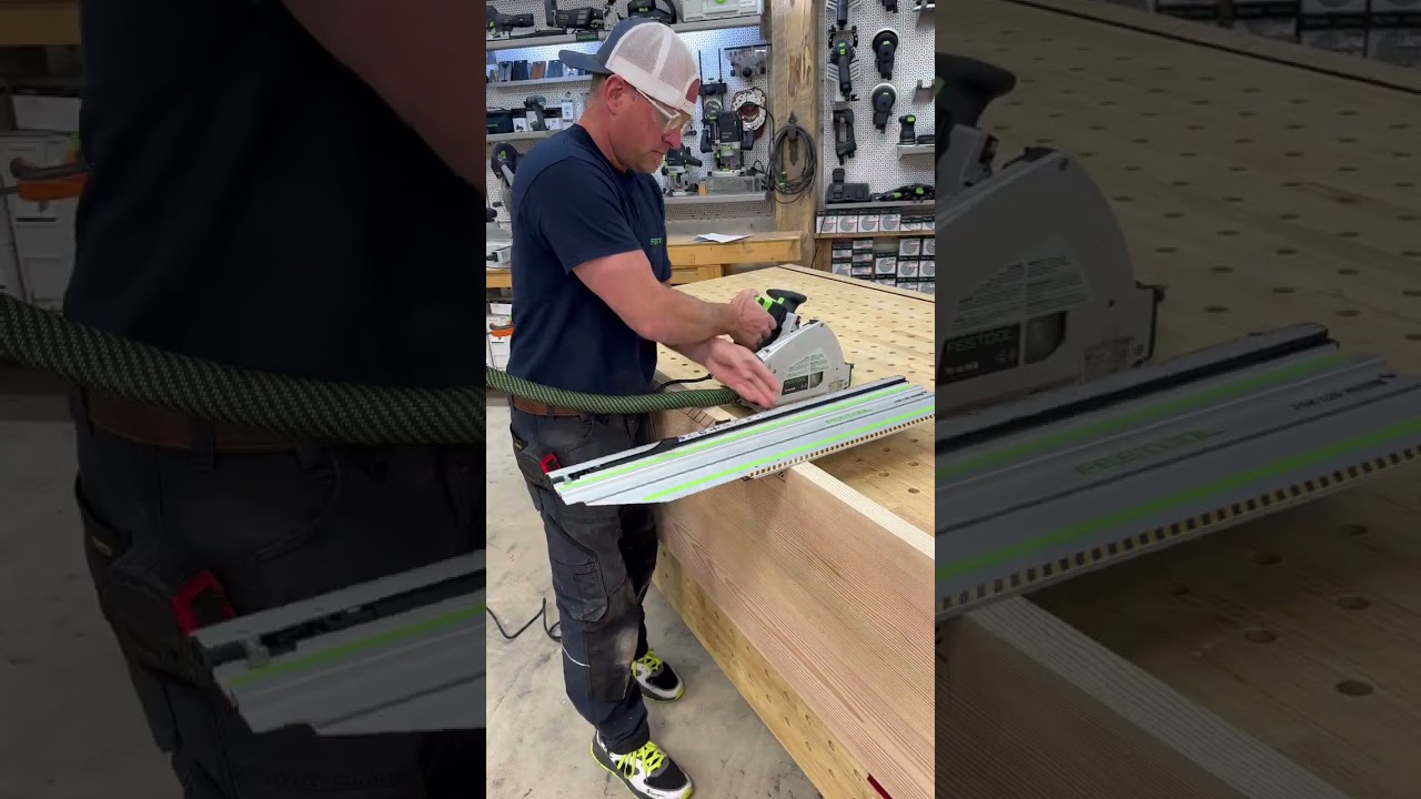 Festool TS 60 K Track Saw + PSBC 420 Cordless Jigsaw