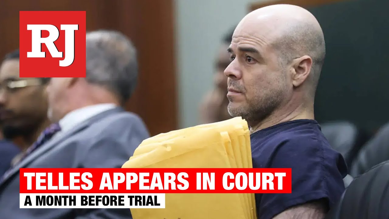 Murder suspect Robert Telles in court