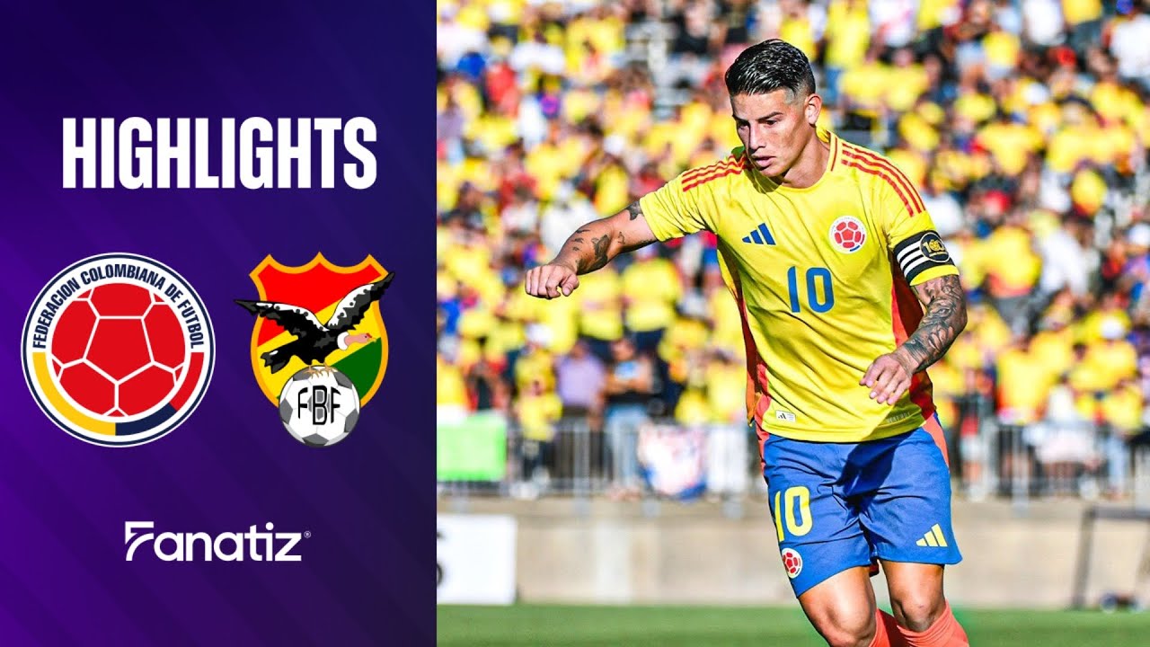 Colombia 3-0 Bolivia | Extended Game Highlights | International friendly 2024