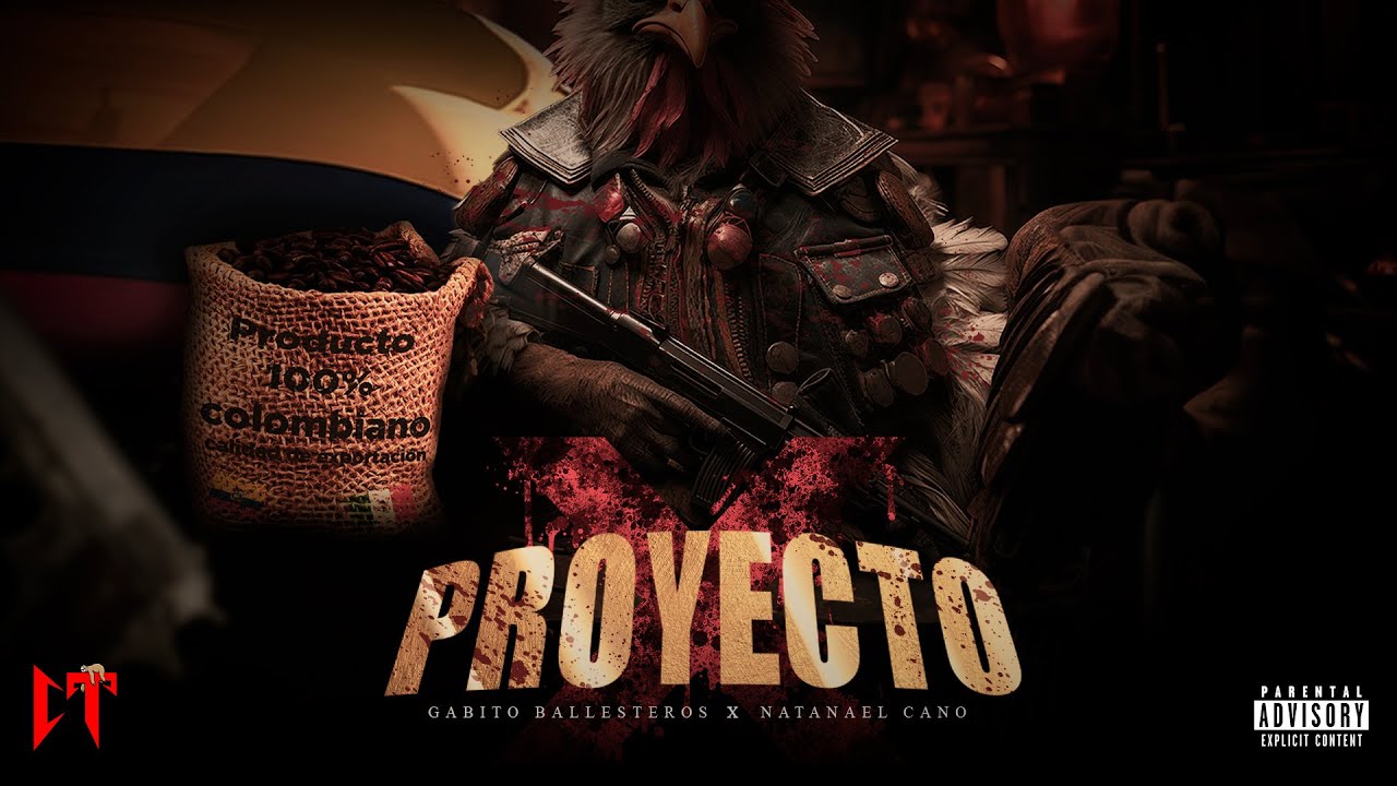 Gabito Ballesteros, Natanael Cano - Proyecto X (Official Visualizer)