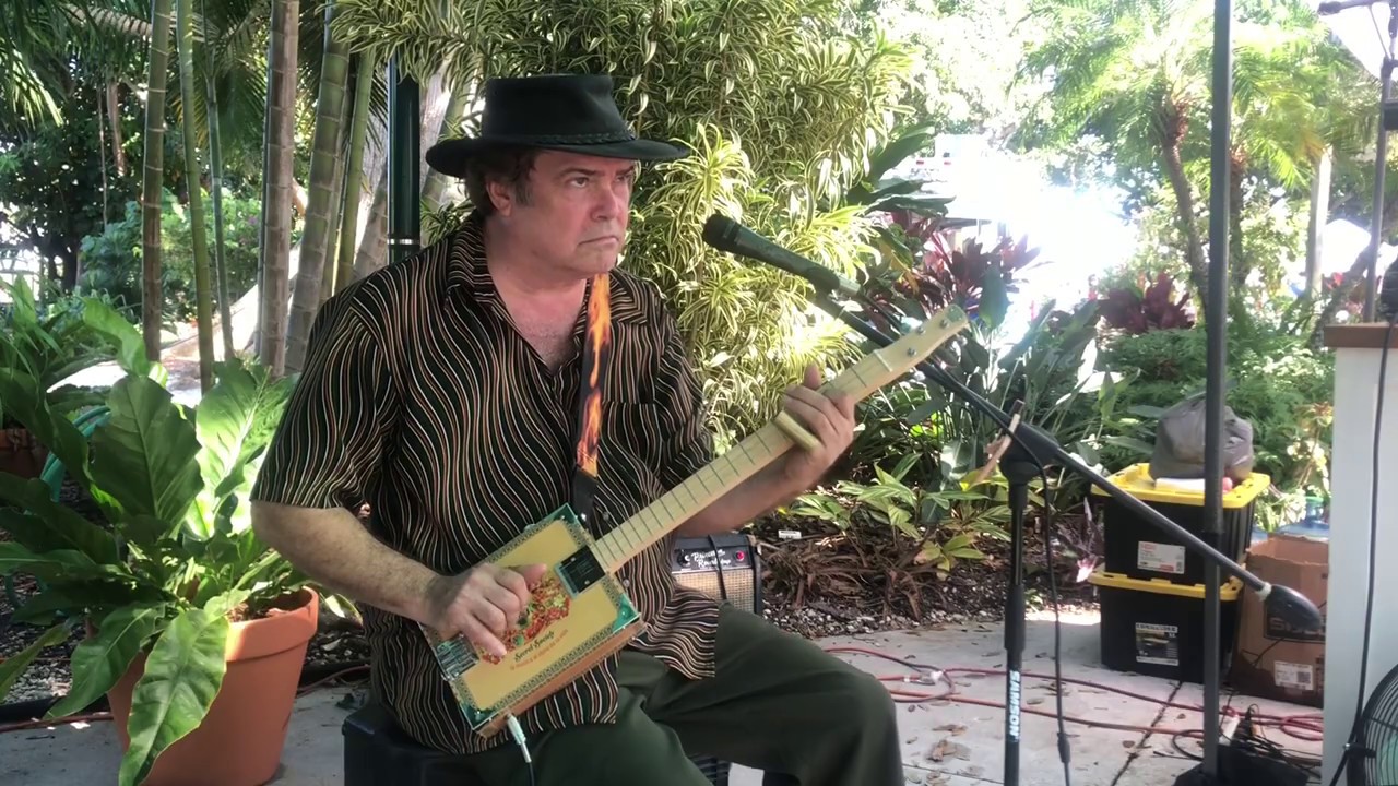 Intense Blues Played On A Cigar Box Guitar From New Album Mississippi Diaries