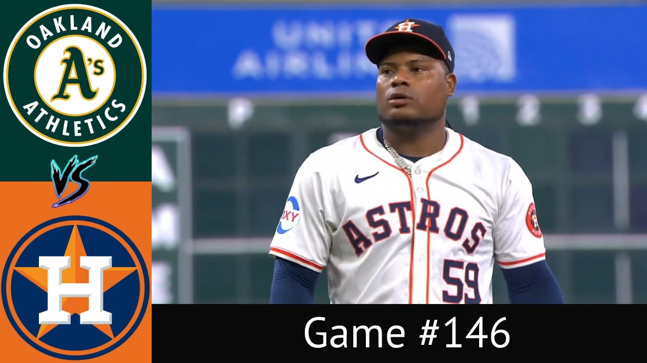 Astros VS Athletics Condensed Game 9/12/24