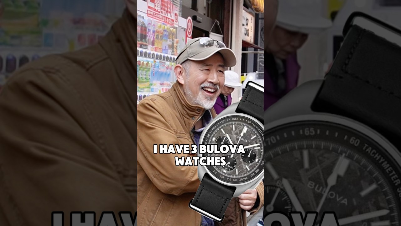 Wow, he had 3 Bulova watches! 😱 #Watches #Bulova #streetinterview #watchaddict