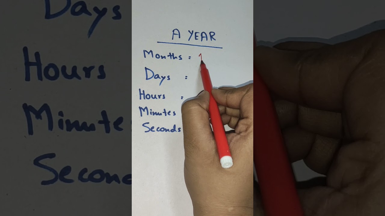how many seconds are in one year? #shorts #mathtips #yt_shorts