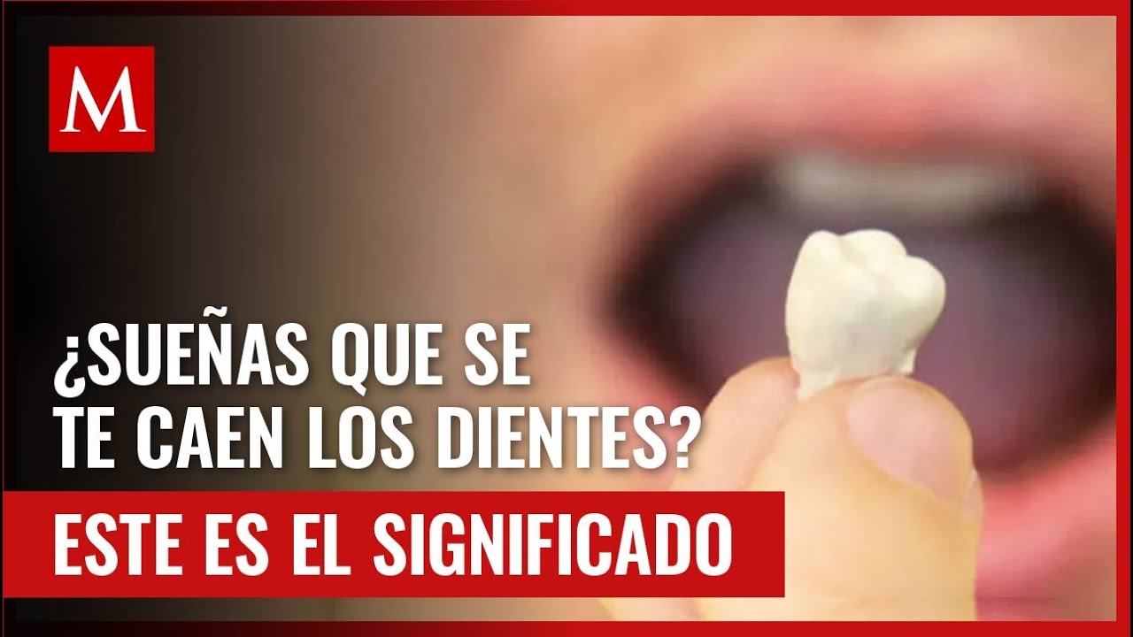 ¿Es algo malo? Este es el significado de soñar que se te caen los dientes