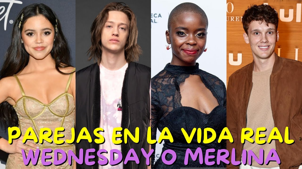 Parejas en la Vida Real de los Personajes de WEDNESDAY o MERLINA