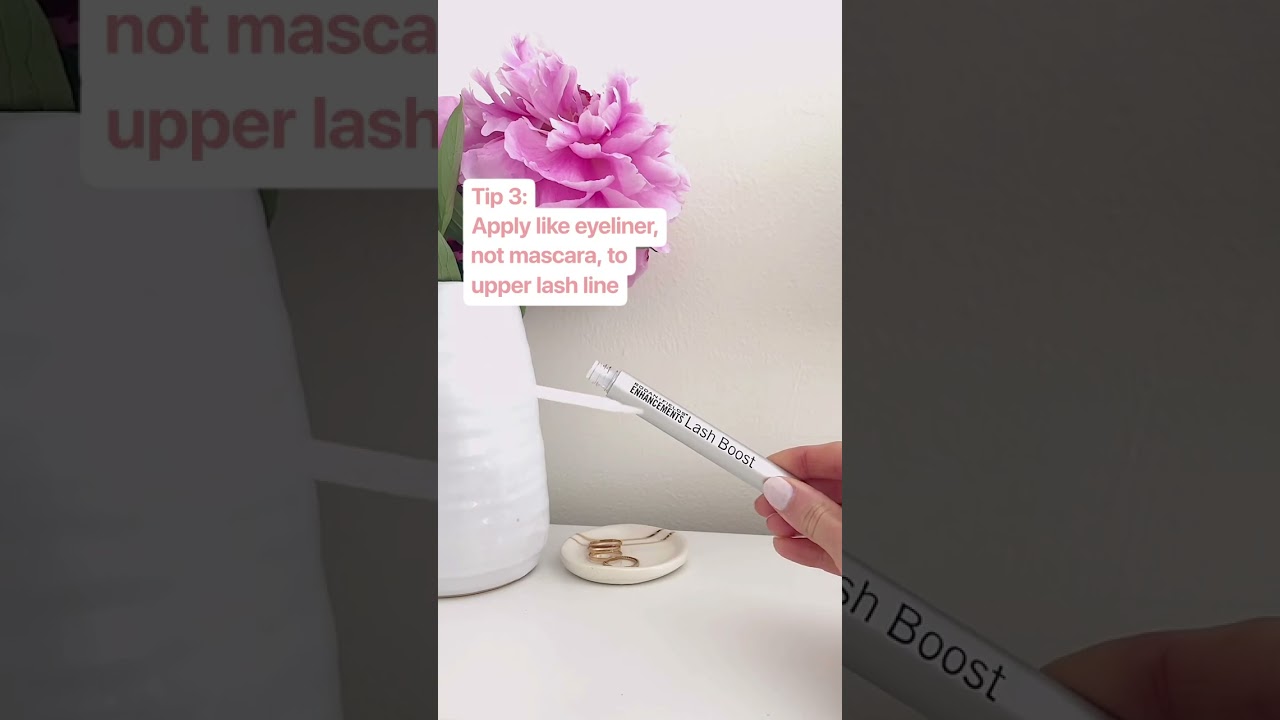 3 tips for using our R+F Lash Boost Eyelash Serum #Shorts #RodanandFields #LashSerum