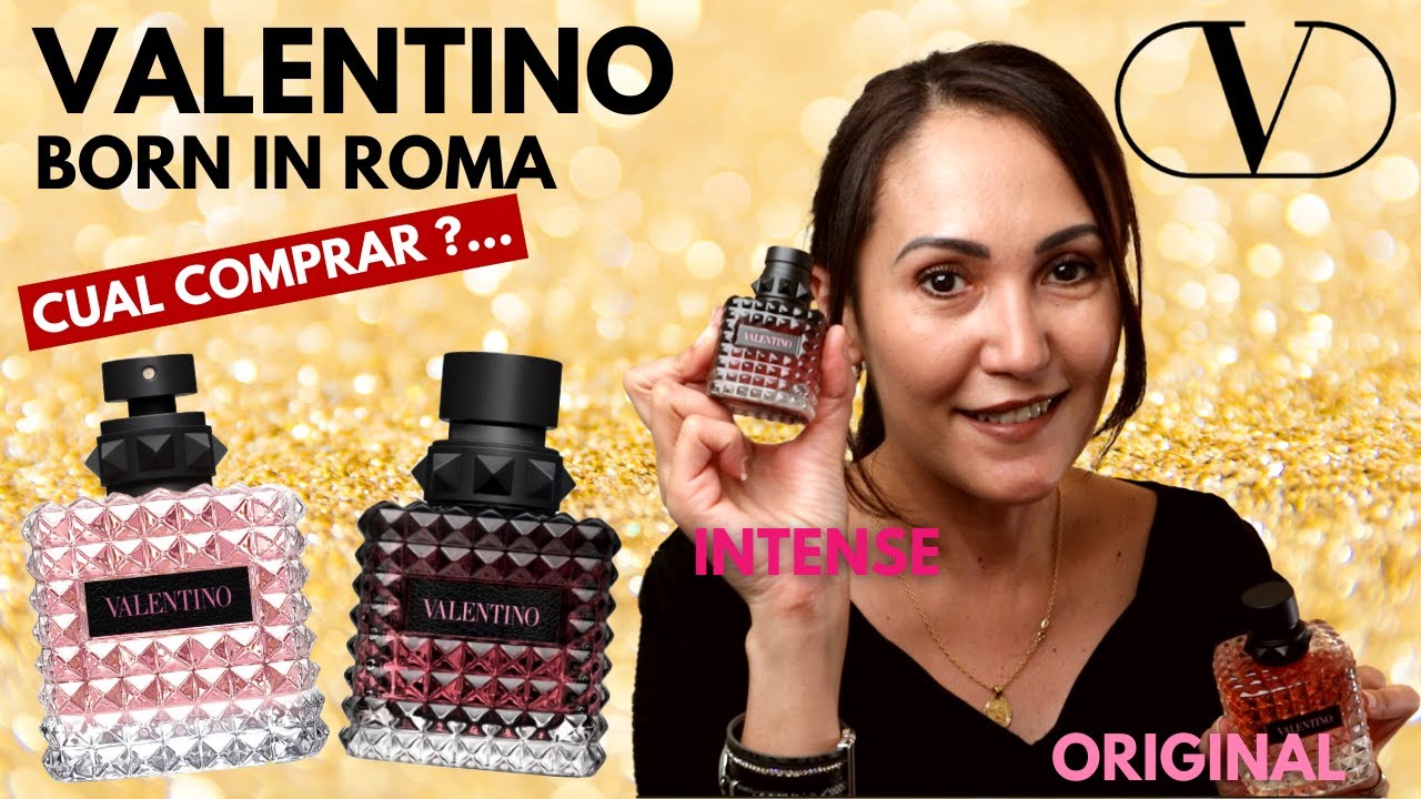 Valentino Born in Roma 🇮🇹 Intense vs Original 💥💗, cual comprar 👜, perfume para mujer 2024