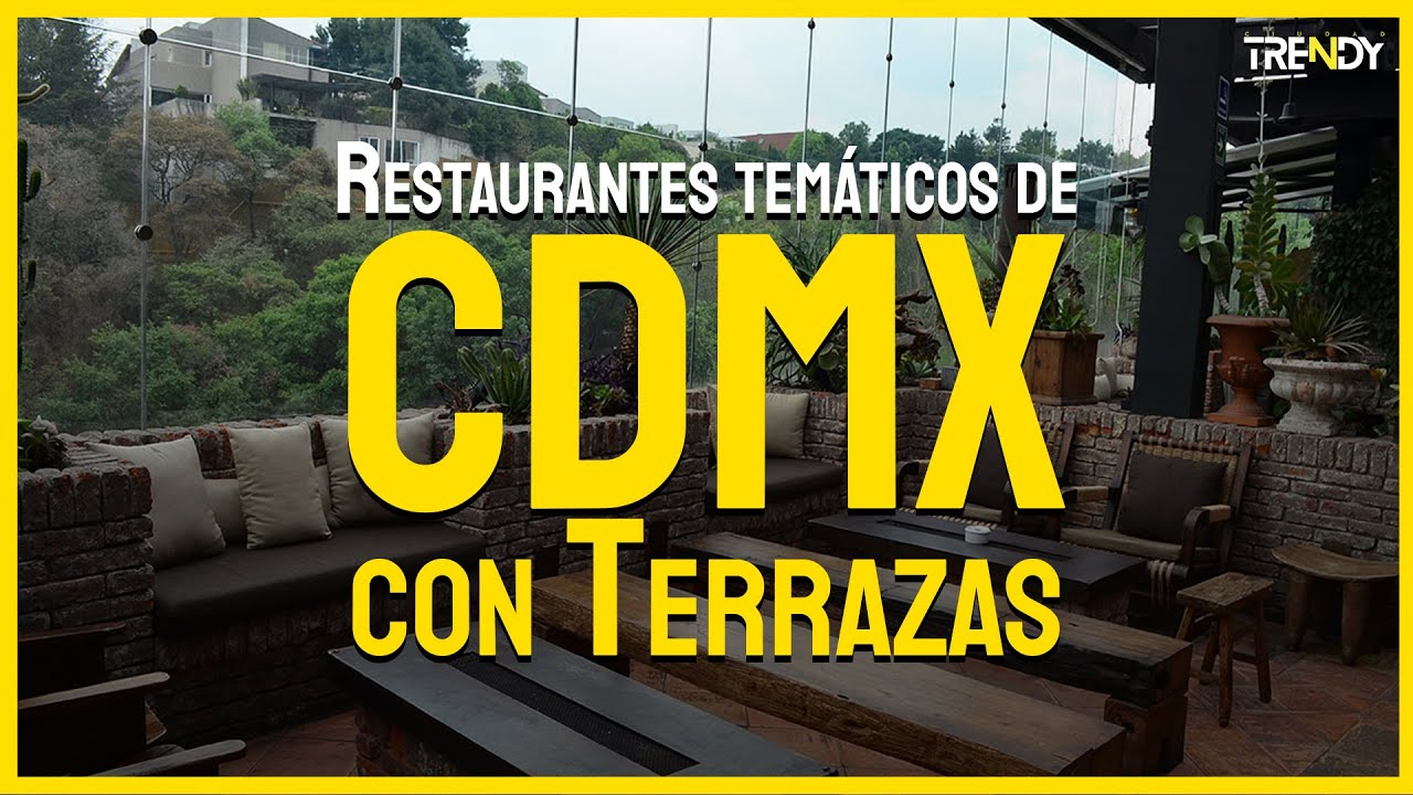 RESTAURANTES con las MEJORES VISTAS de la CDMX 😍🌙