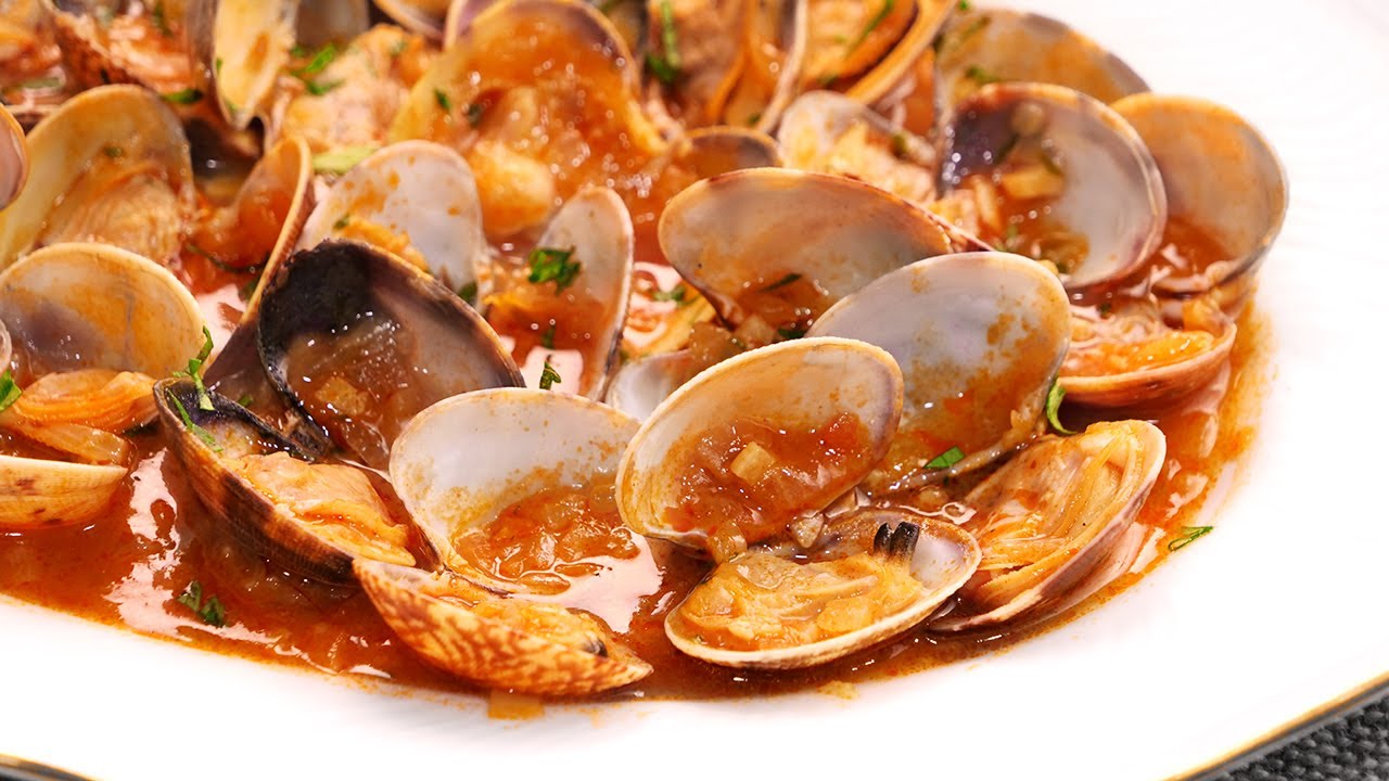 Almejas a la Marinera ¡un plato delicioso y fácil de preparar!