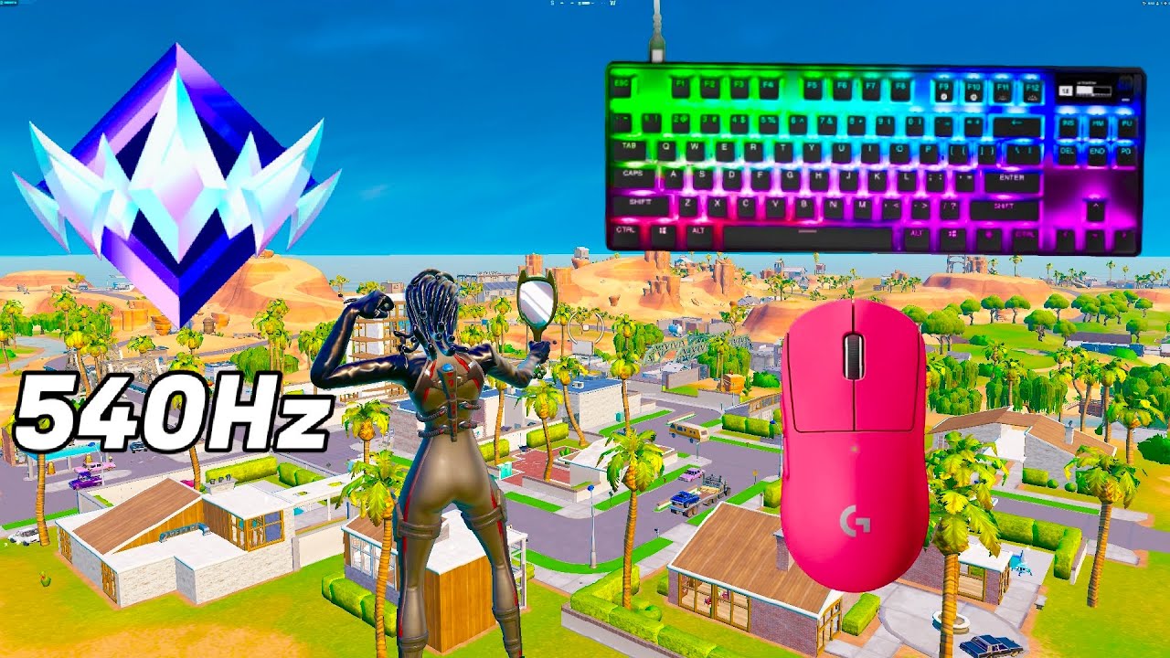 SteelSeries Apex Pro TKL ASMR 😴 Fortnite OG Ranked Reload 🏆 Satisfying Keyboard Fortnite 360 FPS 4K