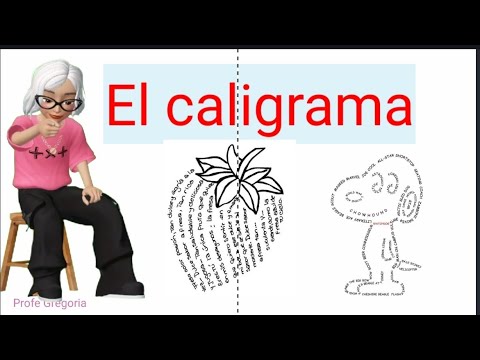 El caligrama, función , estructura, características y pasos para elaborar un caligrama.