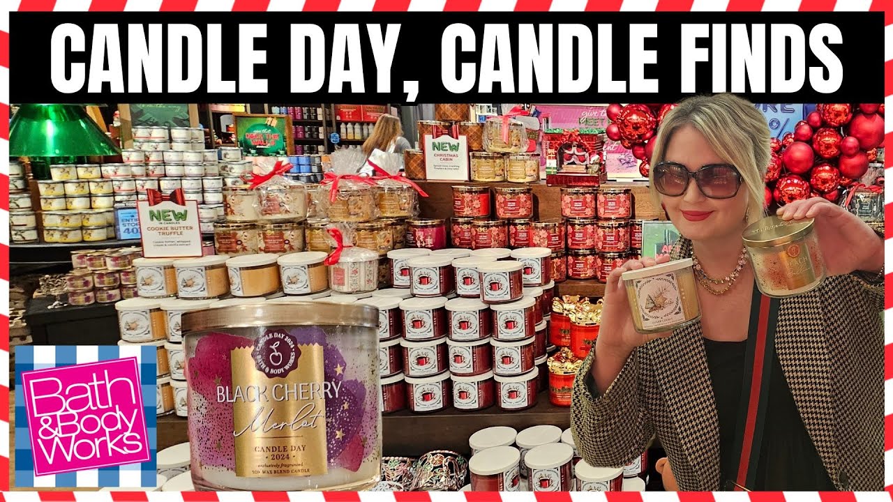 CANDLE DAY 2024 CANDLES IN STORE NOW at Bath & Body Works | Store Walk Thru #bathandbodyworks