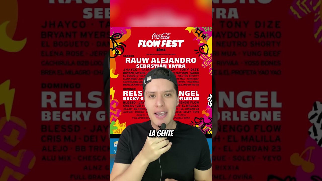 Coca Cola Flow Fest decepciona con su cartel #shorts