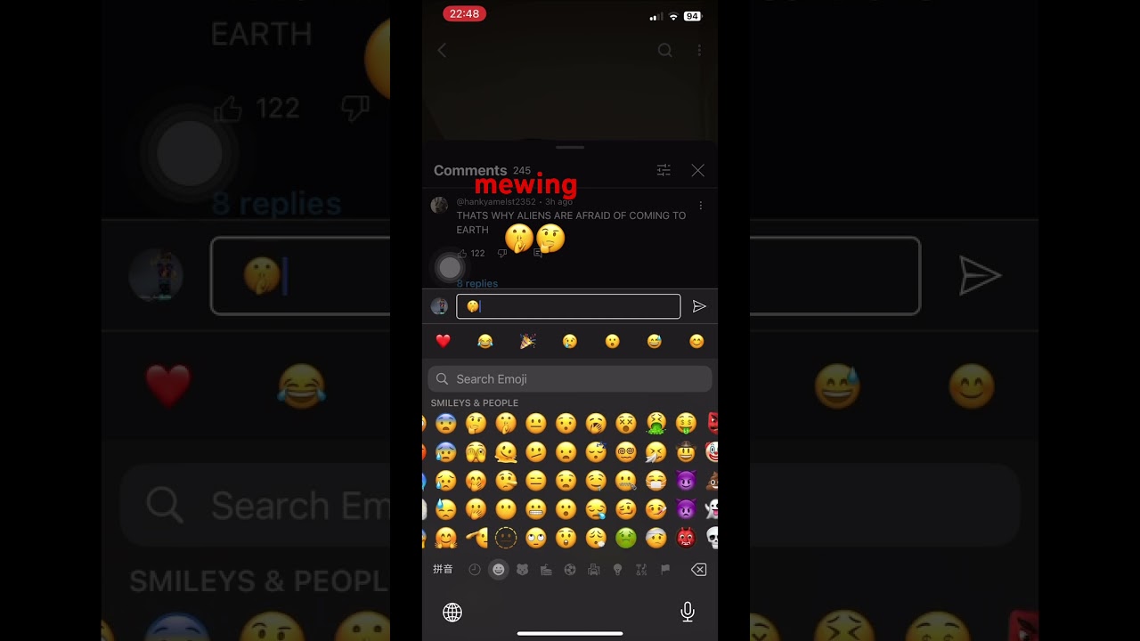 mewing emoji